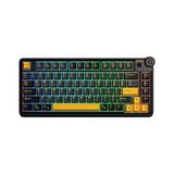 aklow akyoleticaret AU75 3 Modlu Rgb Hot Swap Mekanik Tkl Seiya Switch Kablosuz Makrolu Klavye, Siyah - Çok Renkli