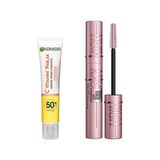 aklow akyoleticaret C Vitamini SPF50 Işıltılı Yüz Kremi 40 ml ve Lash Sensational Sky High Maskara