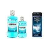 aklow akyoleticaret Coolmint Ağız Bakım Suyu 500 ml 250 ml ve Le Petit Marseillais Duş Jeli Men Serisi Mineral ve Sedir Ağacı (400 Ml) - 1 Adet