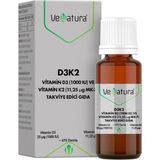aklow akyoleticaret D3 ve K2 Vitamini Damlası, 11.25 Mg, 20 Ml, P03761