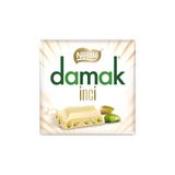 aklow akyoleticaret Damak Inci Antep Fıstıklı Beyaz Çikolata, 60 G