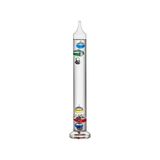 aklow akyoleticaret Dostmann Galileo Galilei Analog Cam Termometre; 18.1018, Sıvı Termometresi, 28 Cm, Iç Sıcaklık Ölçümü, Kolay Okunur, Gümüş Sıcaklık Işaretleri, Dekoratif Obje, 18 Ila 26°c, Renkli - 10 cm