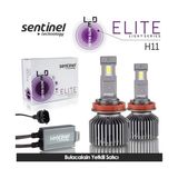 aklow akyoleticaret Elite H11 LED Xenon Ampulü 65W 12V 12000 Lumen 6500 Kelvin Beyaz Işık - Çok Renkli
