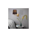 aklow akyoleticaret Eskitme Metal Aplik Duvar Lambası E27 Uyumlu 18X24X30 cm Yatak Odası ve Salon Aydınlatma, ALTIN-4654 - Çok Renkli
