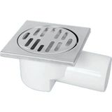 aklow akyoleticaret Gama Melez Yer Süzgeci 50 mm Yandan Çıkışlı 10X10 cm - Çok Renkli - 10 x 10 cm