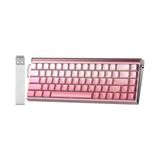 aklow akyoleticaret Hero 68 He Manyetik Klavye, Rapid Trigger, Black King Switch, 8000Hz Rgb, Tkl Hot Swap, Pembe - Çok Renkli