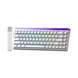 aklow akyoleticaret Hero 68 He Manyetik Klavye, Rapid Trigger, Jade King Switch, 8000Hz Rgb, Tkl Hot Swap, Beyaz - Çok Renkli