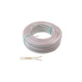 aklow akyoleticaret Hoparlör, Geylani 5 Metre 2 x 0,75 Kablo Yassı Kordon LED Elektrik Kablosu Beyaz - Çok Renkli
