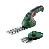 aklow akyoleticaret Isio Akülü Çim Makası Seti, 3,6 V, 12 cm Bıçak, 8 mm Mesafe, Yumuşak Kılıf - 10 cm