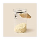 aklow akyoleticaret Jacke Kilitli Cam Kavanoz, 1750 ml - Çok Renkli