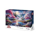 aklow akyoleticaret Kiraz Çiçeği Vadisi 1500 Parça Puzzle