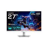 aklow akyoleticaret M27UP Ice 27" Ss IPS Dual-Mode Oyun Monitörü (Beyaz), 4K UHD 160Hz/Fhd 320Hz, 1ms Gtg, Mat Ekran, HDMI 2.1 ve Dp 1.4, Displayhdr 400, Kvm ve Usb-C, G-Sync Compatible - Çok Renkli