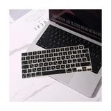 aklow akyoleticaret MacBook Air 15.3 Inç M2 M3 M4 M5 A2941 A3114 A3241 A3448 Uyumlu Rusça Ingilizce Q Klavye Koruyucu
