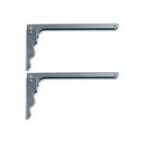 aklow akyoleticaret Masa, Katlanır Raf ve Konsolu, Raf Ayağı Metal, 18 cm ve 28 cm Seçenekli, 2'li Set, Vidalar ve Dübeller Dahil(28 Cm) - Çok Renkli
