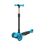 aklow akyoleticaret Mavi Katlanabilir, Işıklı 3 Tekerlekli Scooter - Çok Renkli