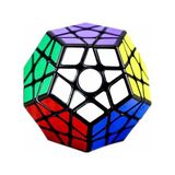 aklow akyoleticaret Megaminx Hız Küpü, 3X3X3 Beşgen Hız Küpü Dodecahedron Sihirli Küp Bulmaca Siyah