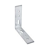 aklow akyoleticaret Mobilya Köşe Bağlantı Sabitleme L Demir Deprem Dolap Duvar Birleştirme Gönye 65X65X20 mm (5 Adet) - Çok Renkli