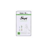 aklow akyoleticaret Natural Ultra Hassas Hijyenik Ped Uzun 18 Adet