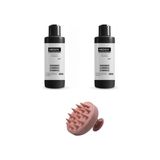 aklow akyoleticaret Nedox 2 Adet Saç Düzleştirici, Şekillendirici Keratin Botoks Krem 250 Ml+Saç Masaj Tarağı+Saç Masaj Tarağı - Çok Renkli