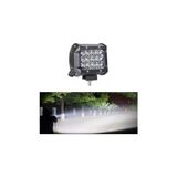aklow akyoleticaret Off Road LED Lamba Delici Beyaz Kare Sis Farı Projektör 45W 12 LED Metal Çalışma Lambası 1 Adet - Çok Renkli