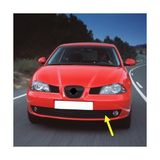 aklow akyoleticaret Ön Tampon Sol Sis Farı Kapağı 6L0853665L Seat Ibiza ile Uyumlu 2003-2009 - Çok Renkli