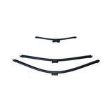 aklow akyoleticaret Ön ve Arka Cam Silecek Seti Vw Golf 6 ile Uyumlu 2009-2012 - 10 cm