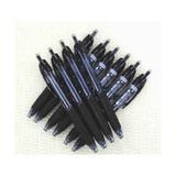 aklow akyoleticaret Power Tank Geri Çekilebilir Fine Tükenmez Kalem, Rubber Grip, Type-0,7 Mm, Black Ink, Value Set Of 10 - Çok Renkli - Standart - Otomatik