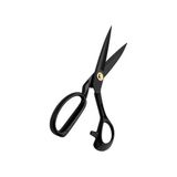 aklow akyoleticaret Profesyonel Terzi ve Kumaş Makası, Ergonomik 4 Parmak Sap, Yüksek Mangan Çelik, Darbeye Dayanıklı, 10" - Çok Renkli - Standart - Otomatik