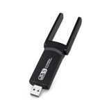 aklow akyoleticaret PX-AC1200 USB 3.0 Wifi Adaptör, Realtek RTL8812BU, AC1200/AC1300 Dual Band 2.4g-5g, 802.11AC Kablosuz Ağ Alıcısı, Pc Laptop Masaüstü Için Wireless USB Dongle - Çok Renkli