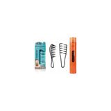 aklow akyoleticaret Saç Pudra Toz Wax Matt Effect + Mucizevi Şekil Tarağı +Şekil Tarak + Saç Sprey 4'lü Set - Çok Renkli