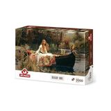 aklow akyoleticaret Shalott Leydisi 1888 2000 Parça Puzzle