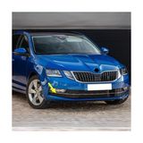 aklow akyoleticaret Skoda Octavia 3 2017-2020 Uyumlu Ön Sağ Sis Farı Çerçevesi, Krom 5E0807682G - Çok Renkli