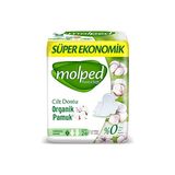 aklow akyoleticaret Süper Ekonomik Pure & Soft Pamuklu Hijyenik Ped 1 x 24 Adet
