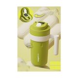 aklow akyoleticaret Termos, 600 ml LED Sıcaklık Göstergeli Akıllı Çelik Kulplu -Kahve BARDAĞI-MUG-FFVGN2009 - Çok Renkli