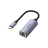 aklow akyoleticaret Type-C 1000MBPS Gigabit Ethernet Adaptörü, Pc, Mac, Konsol ve Tv Box Uyumlu - Çok Renkli
