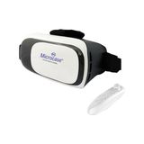aklow akyoleticaret Vr 3D Sanal Gerçeklik Gözlüğü + Vr Kablosuz Bluetooth KUMANDA-AL4755 - Çok Renkli