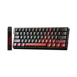 aklow akyoleticaret WIN60 He Max Manyetik Klavye, Rapid Trigger, Wing Chun Switch, 8000Hz Rgb, Tkl, Hot Swap Oyuncu Klavyesi, Kırmızı - Çok Renkli
