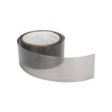 aklow akyoleticaret Yapışkanlı Sineklik Tülü Tamir Bandı Yırtık Kopmuş Delik Fiber Tül Yapıştırma Siyah 48 mm x 2 Metre - Çok Renkli - Standart