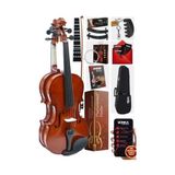 aklow akyoleticaret Yastık, CVL-744-TYS Profesyonel 4/4 Keman Seti ( Tel Reçine Çanta Susturucu Yay) - 10 cm - Çok Renkli