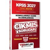 Akm Kitap 2027 Kpss Genel Kültür Konularına Göre Düzenlenmiş Tamamı Çözümlü Çıkmış Sorular Yediiklim Yayınları