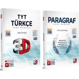 Akm Kitap 3D Tyt Türkçe ve Paragraf Soru Bankası Seti 2 Kitap