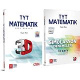 Akm Kitap 3D Yayınları Tyt Matematik Soru Bankası ve Deneme Seti 2 Kitap