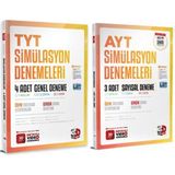Akm Kitap 3D Yayınları Tyt ve Ayt Sayısal Deneme Seti 2 Kitap