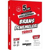 Akm Kitap 5. Sınıf Türkçe Güçlendiren Branş Denemeleri Ankara Yayıncılık