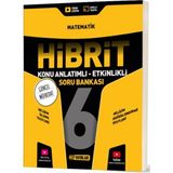 Akm Kitap 6. Sınıf Matematik Hibrit Konu Anlatımlı Etkinlikli Soru Bankası Hız Yayınları