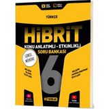 Akm Kitap 6. Sınıf Türkçe Hibrit Konu Anlatımlı Etkinlikli Soru Bankası Hız Yayınları