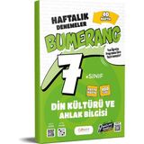 Akm Kitap 7. Sınıf Bumerang Haftalık Din Kültürü ve Ahlak Bilgisi Denemeleri Günay Yayınları