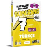 Akm Kitap 7. Sınıf Bumerang Haftalık Türkçe Denemeleri Günay Yayınları