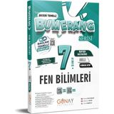 Akm Kitap 7. Sınıf Fen Bilimleri Etkinlikli Bumerang Serisi Günay Yayınları
