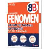 Akm Kitap 8. Sınıf Geometri Tabanlı Matematik Soru Bankası Fenomen Okul Yayınları